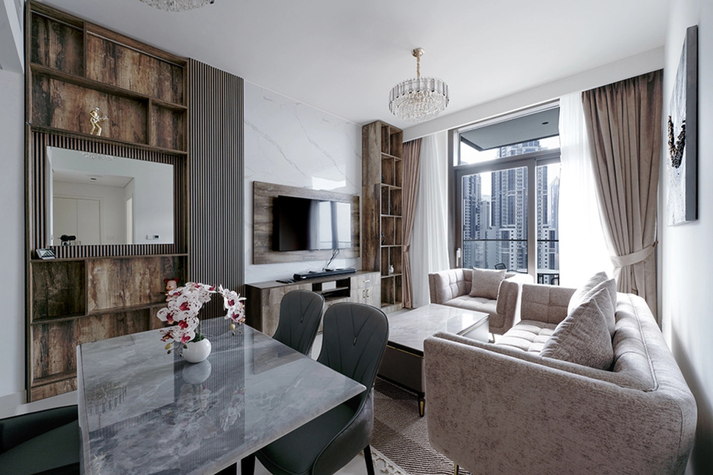 Апартаменты Stayis - 1 BR City Skyline View Downtown Dubai