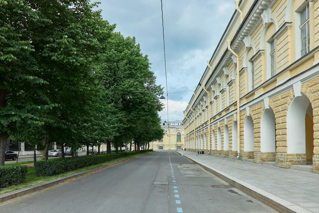 Квартира Современная за Кунсткамерой с парковкой