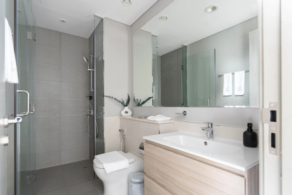 Апартаменты Keyrock Modern 1BR in Zada Pool & View