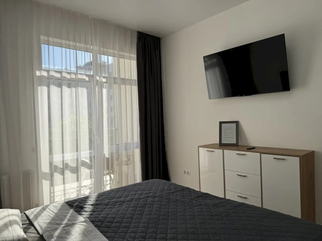 Квартира 094 1-комнатная с Балконом у Моря и Бассейн на Территории