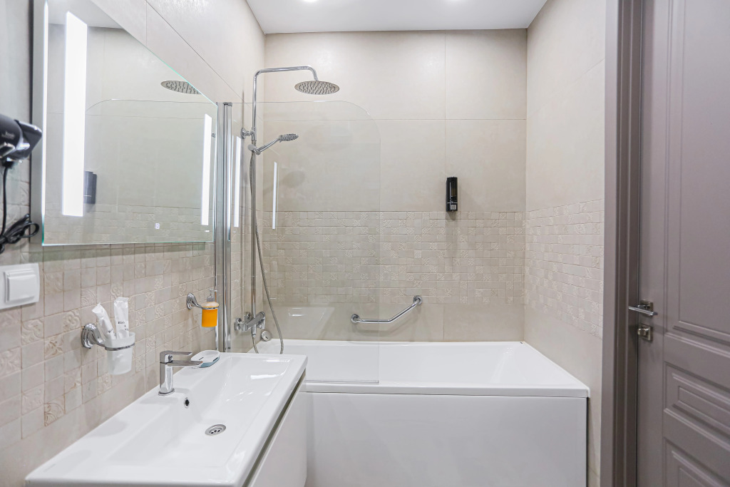 Квартира Sunset студия Золотой мрамор
