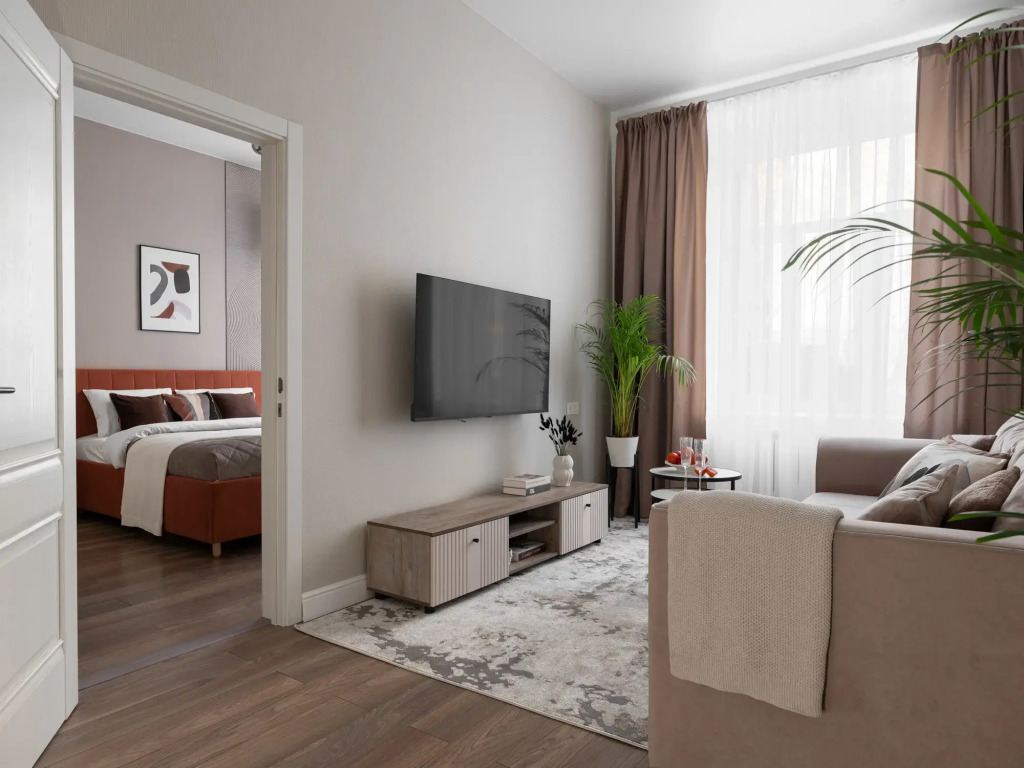 Квартира GM Apartments Дизайнерская Четверка на Патриарших Прудах