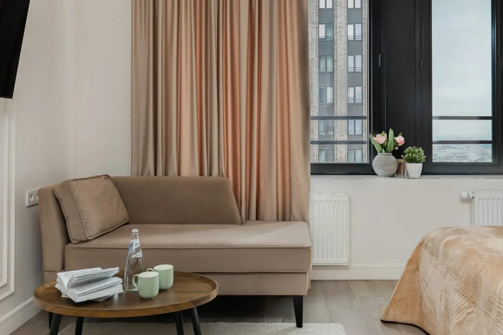 Апартаменты SMART LOFTS | Renaissance | Вид с 42 этажа | Бизнес-класс у метро Дмитровская
