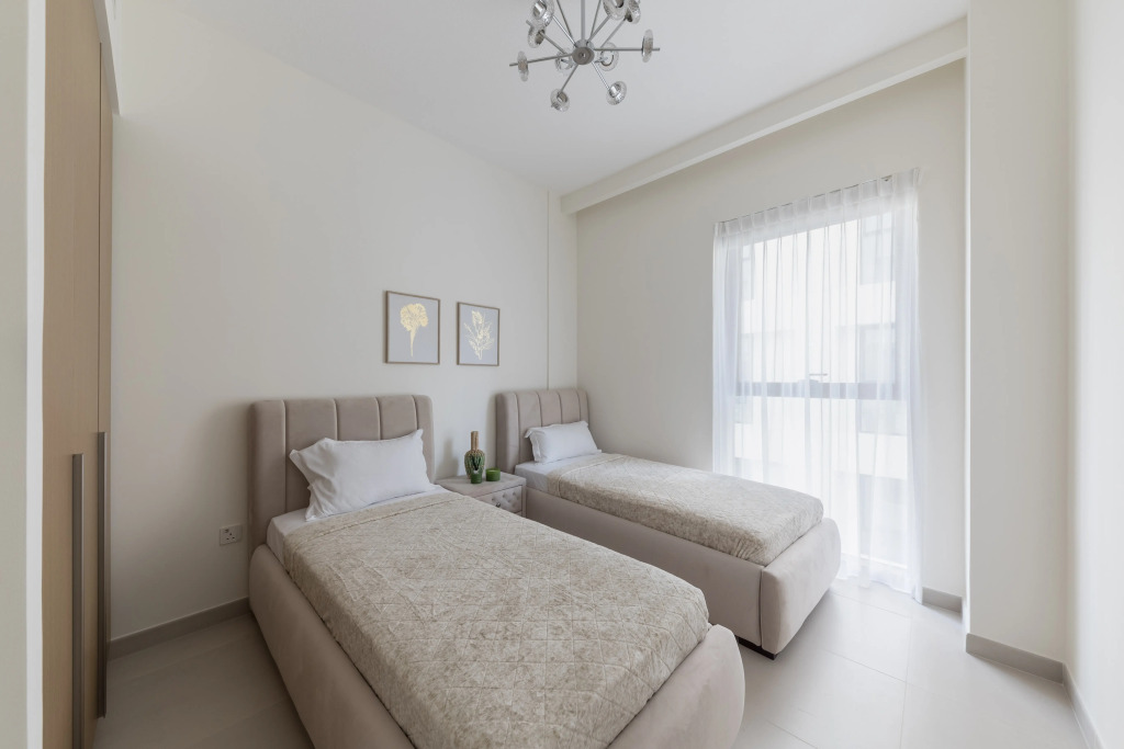 Апартаменты Premium White And Beige 3BR in Surf 2