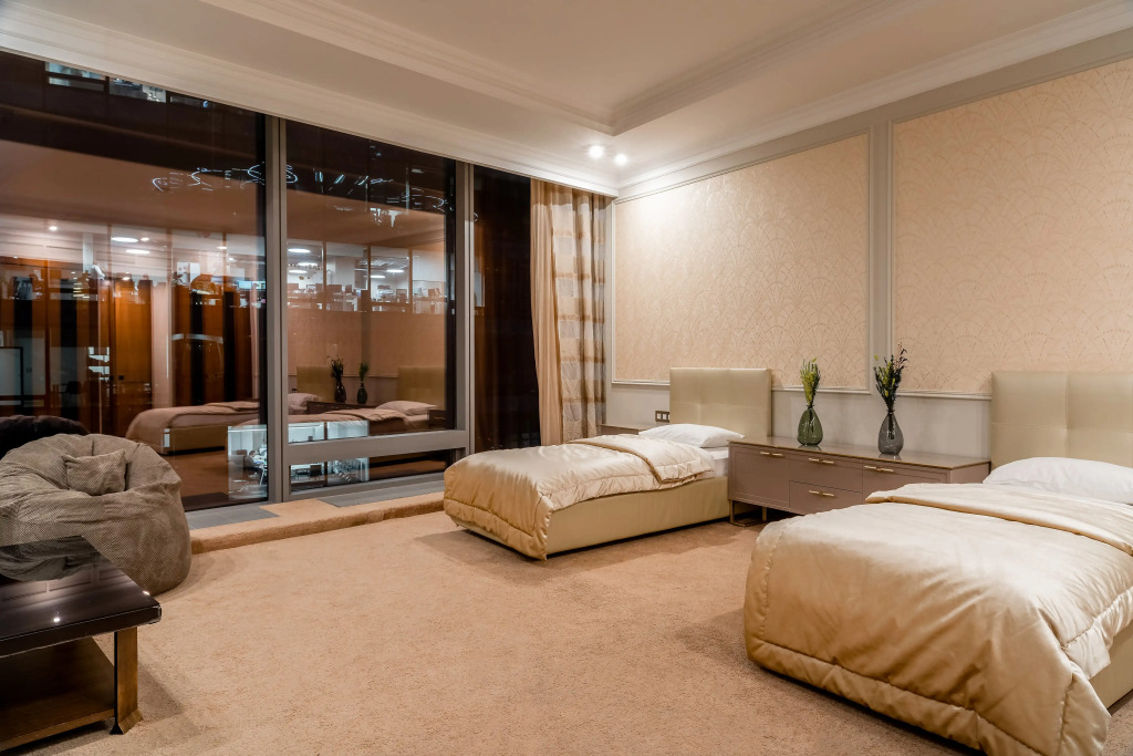 Апартаменты с панорамными окнами на 50 этаже в Москва Сити Nova Loft