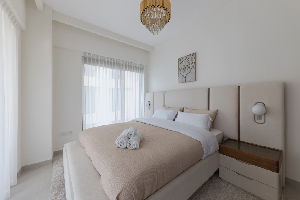 Апартаменты Premium White And Beige 3BR in Surf 2