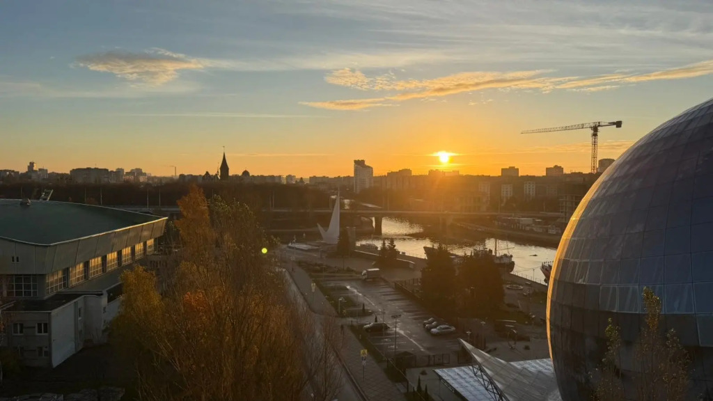 Квартира Евродвушка с видом на Музей мирового океана на Баграмяна, 4