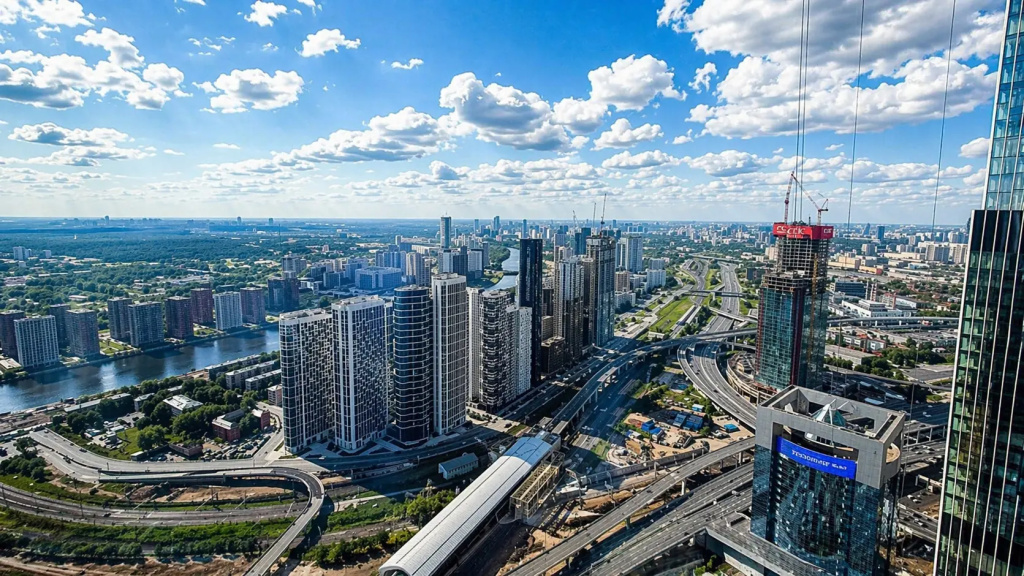 Апартаменты в Москва-Сити на 54 этаже