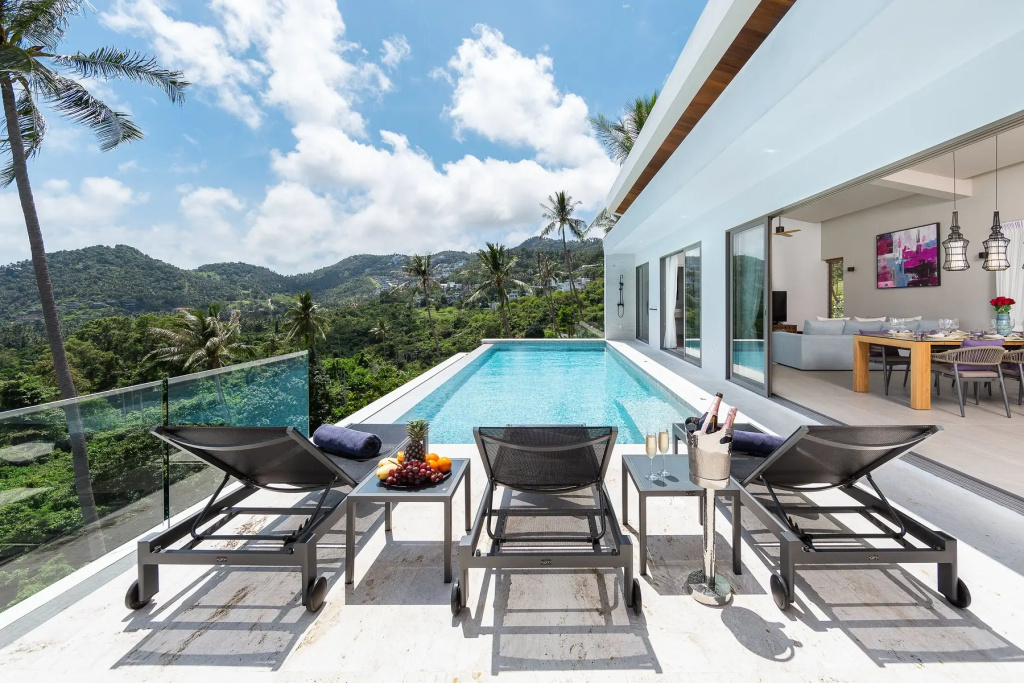 Вилла Top View Bo Phut Samui 4BR Sea View Luxury Retreat