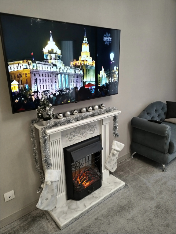 Апартаменты с балконом и с красивым видом из окна