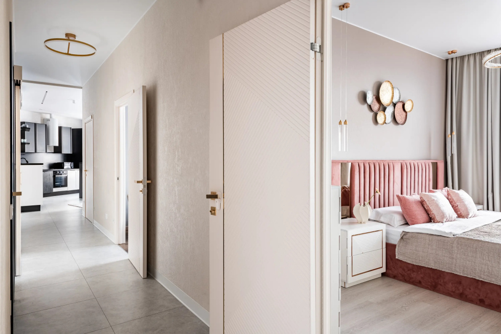 Квартира Jane-Apart - Sky and Spa с джакузи и ТВ в ванной
