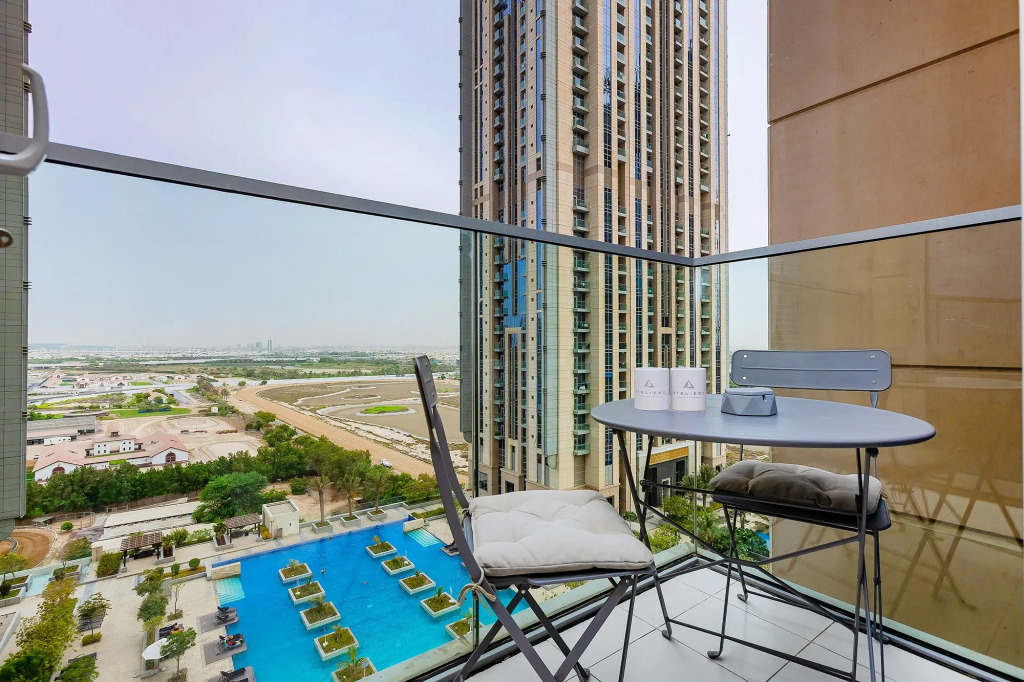 Апартаменты Stylish 1BR at Meera Tower