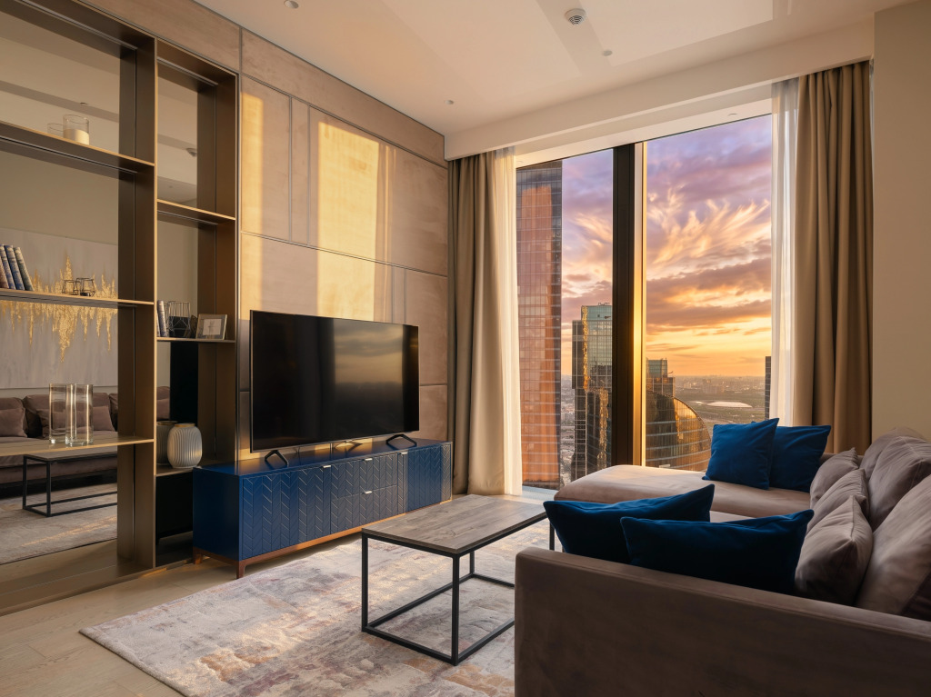 Апартаменты Neva Panorama City 60 этаж