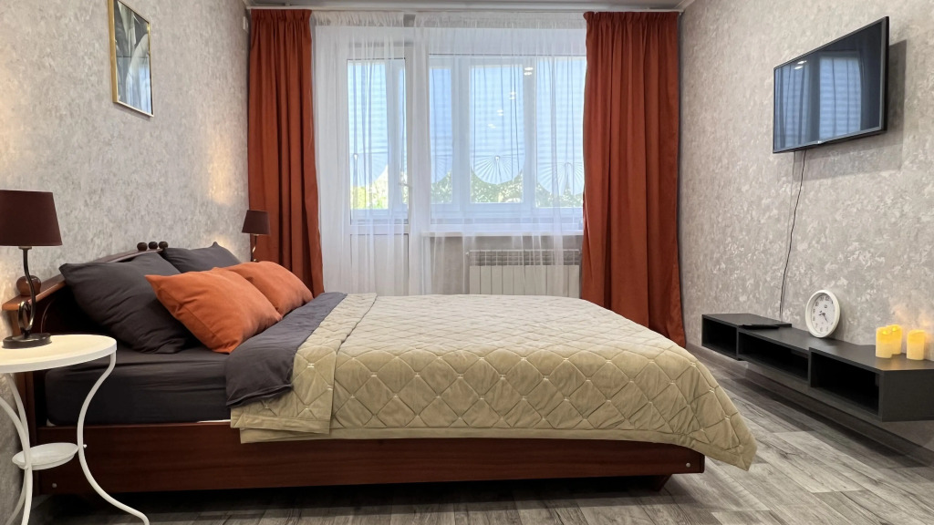 Квартира 1-к 35м 2 кровати