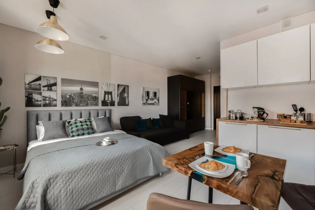 Апартаменты SMART LOFTS | Marrakech | На 4 гостя у метро Дмитровская в ЖК бизнес-класса
