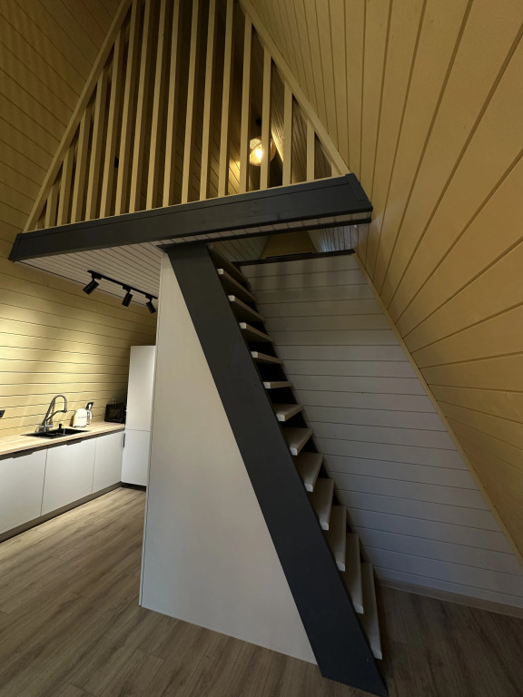 Частный дом A-frame Чан под Открытым Небом Баня Лес 55 км от МКАД