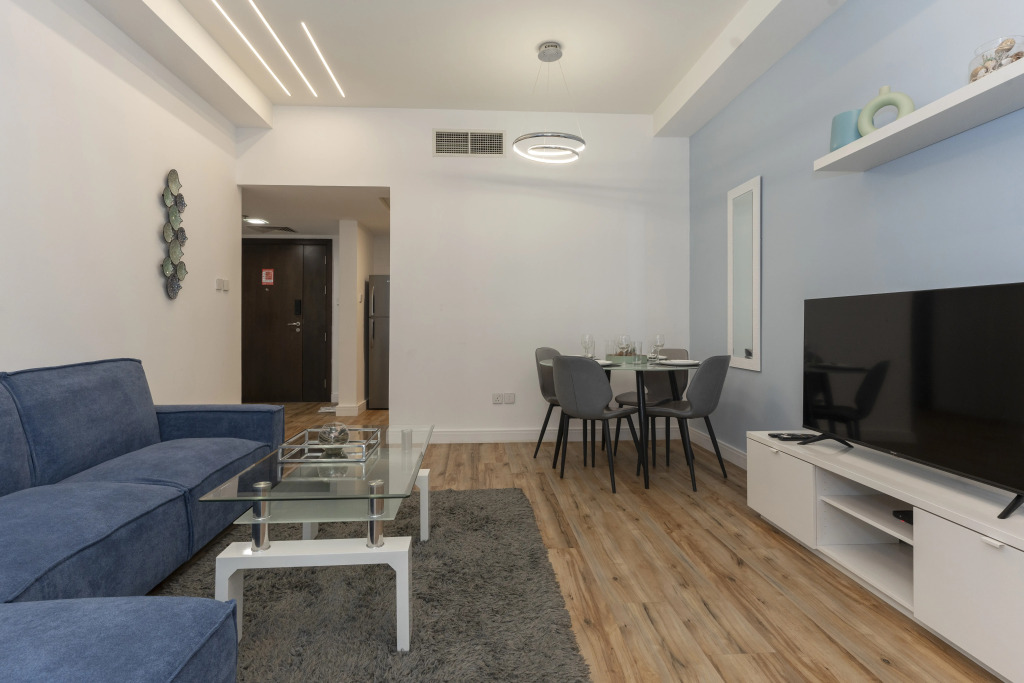Апартаменты 1BR Beach Access Pool Gym Pacific Al Marjan