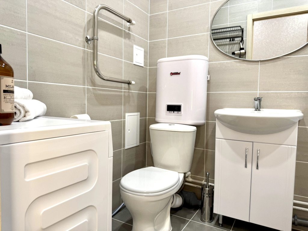 Квартира Enigma Apartments - Студия с панорамным видом в ЖК Аквамарин