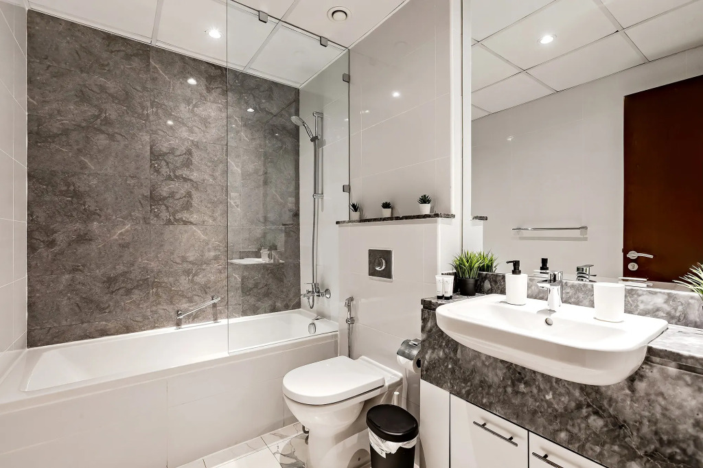 Апартаменты Stylish 1BR at Meera Tower