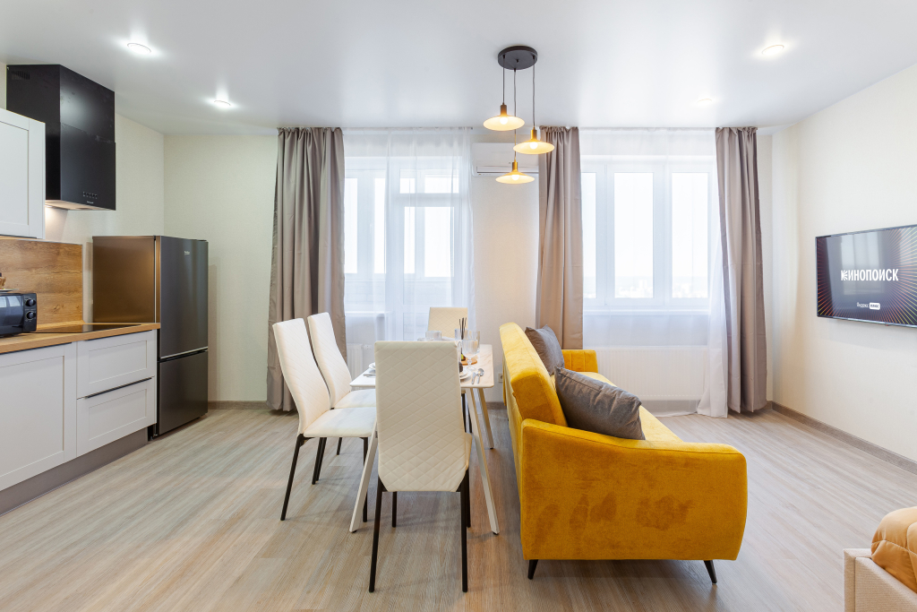 Апартаменты RentPlaza в ЖК Логика Люкс с видом на город