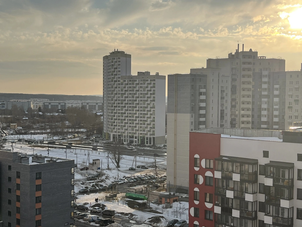 Квартира 1-комнатная квартира в современном районе с видом на город