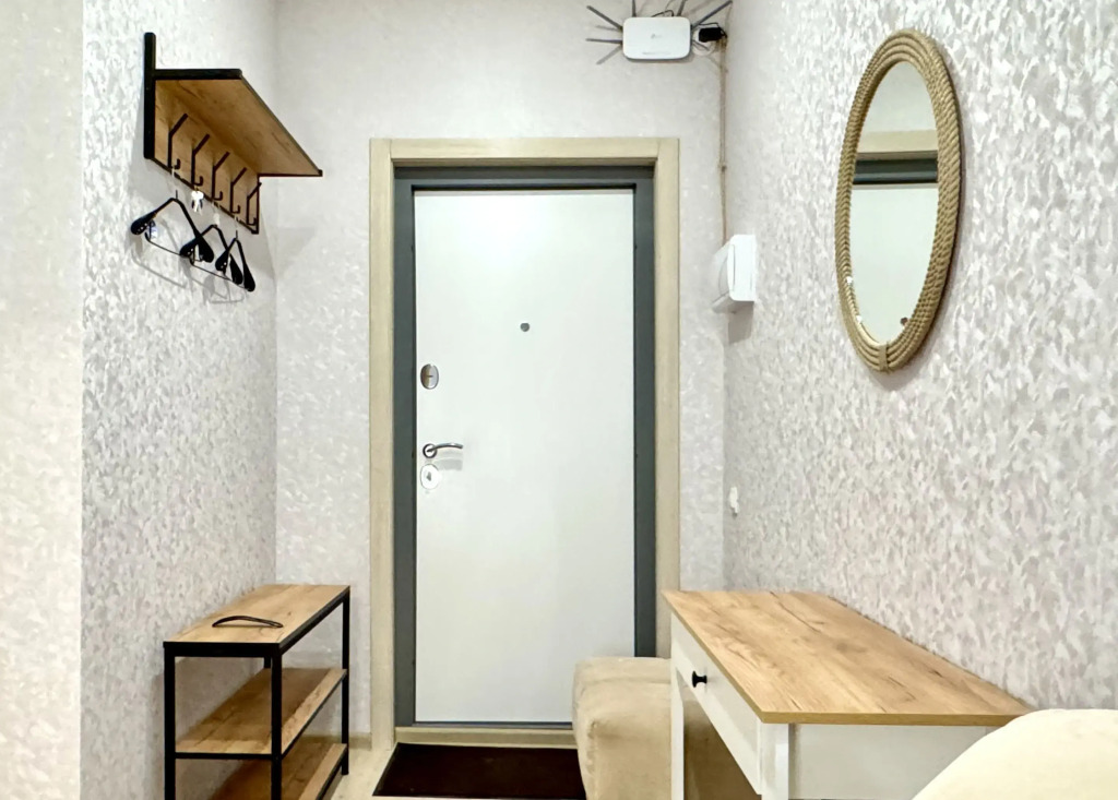 Квартира Enigma Apartments - Студия с панорамным видом в ЖК Аквамарин