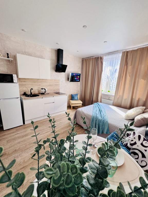 Квартира Студия Relax в центре Тюмени, с видом на Туру