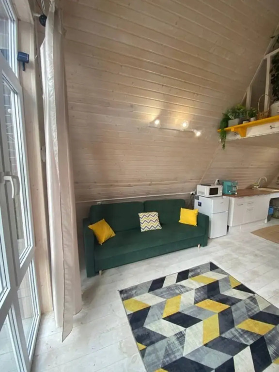 Частный Дом Red House в Стиле Афрейм с Баней и Чаном