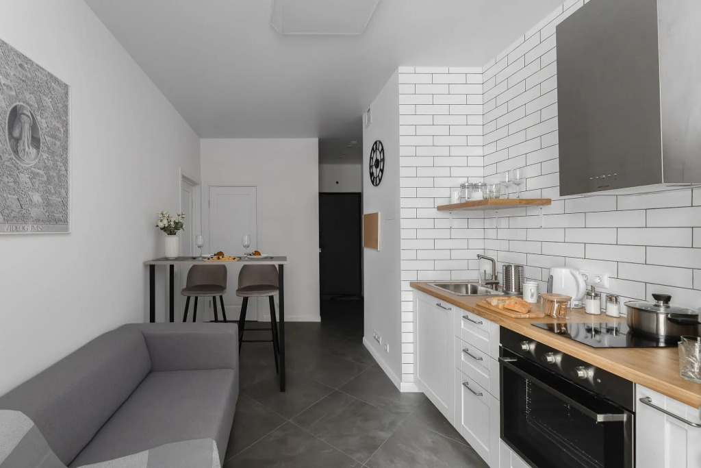 Апартаменты SMART LOFTS | Ivory | С отдельной спальней | Бизнес-класс у метро Дмитровская