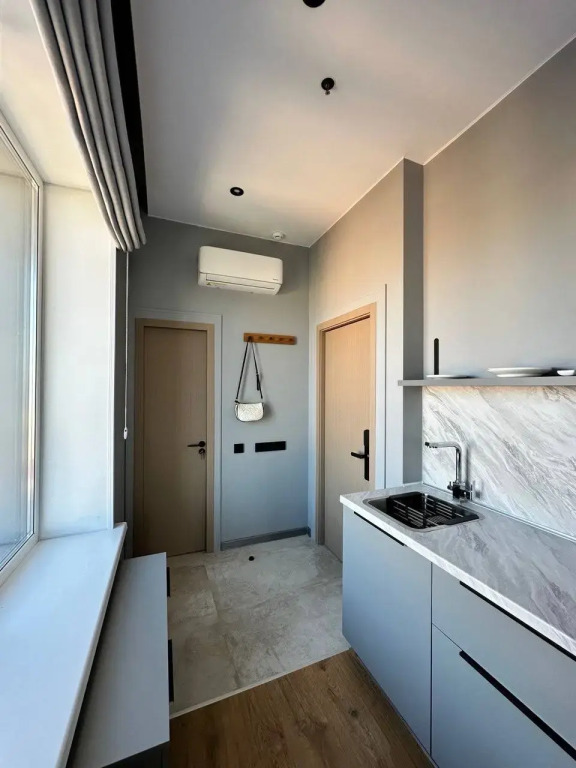 Квартира студия, 27 м², 2 кровати