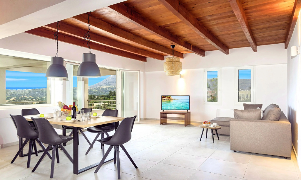 Вилла Cretan Family Villa Heated Pool