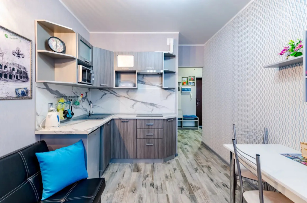 Квартира Comfort Plus с Балконом 19 этаж в ЖК Москва