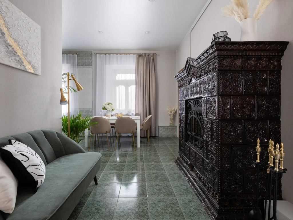 Квартира GM Apartments Новая и тихая Трехкомнатная на Тверской