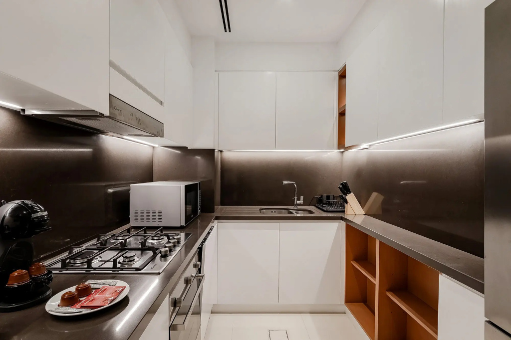 Апартаменты Stylish 2BR with Marina Views