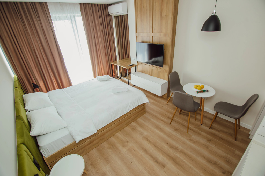 Апартаменты VIP Beach Front Sea View Studio
