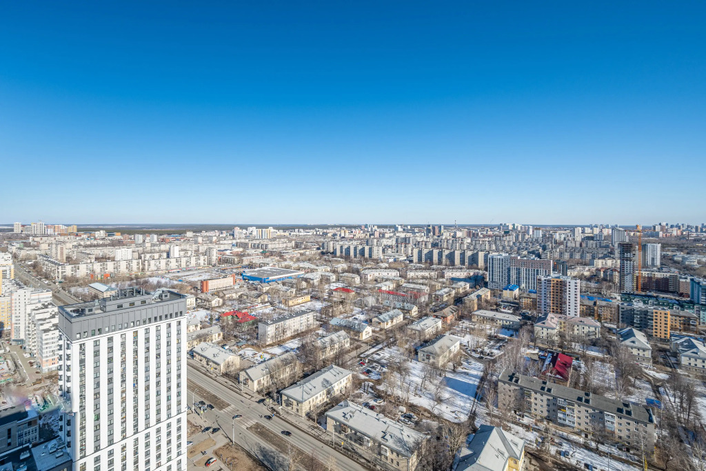 Квартира KakDoma96 (КакДома96) с видом на город Самозаселение 24/7
