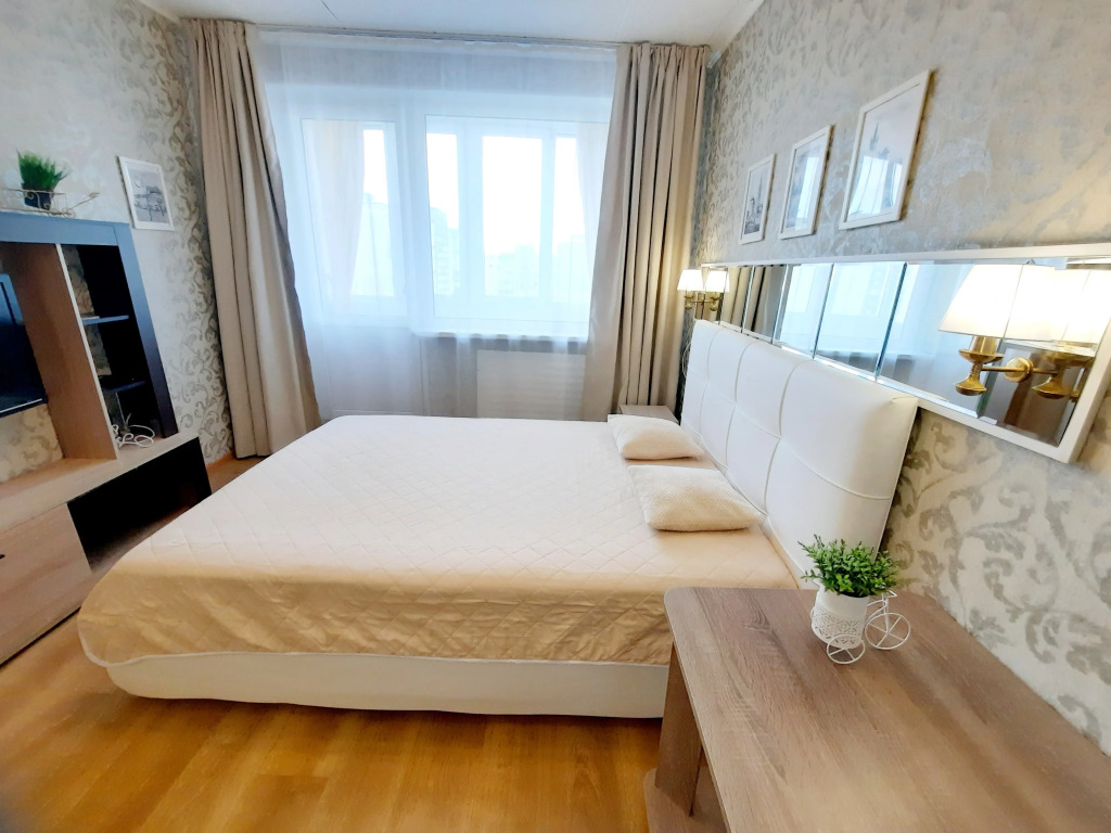 Квартира 1-комнатная 34 м² - 2 кровати