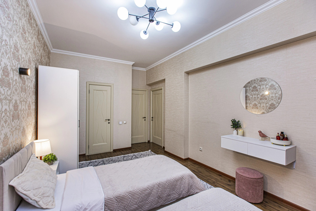Квартира 3-ком квартира Bayhouse в ЖК Арай для 8-и гостей