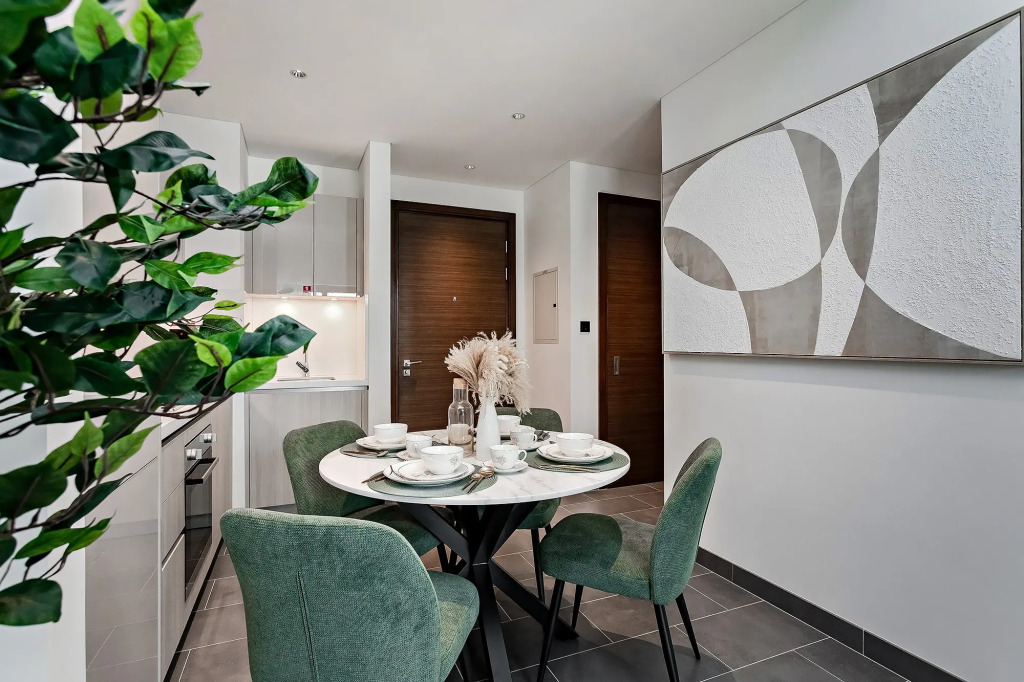Апартаменты Вдохновляющие 1BR в Sobha Hartland