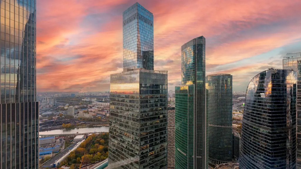 Апартаменты Москва Сити Royal 52 этаж 2 комнаты