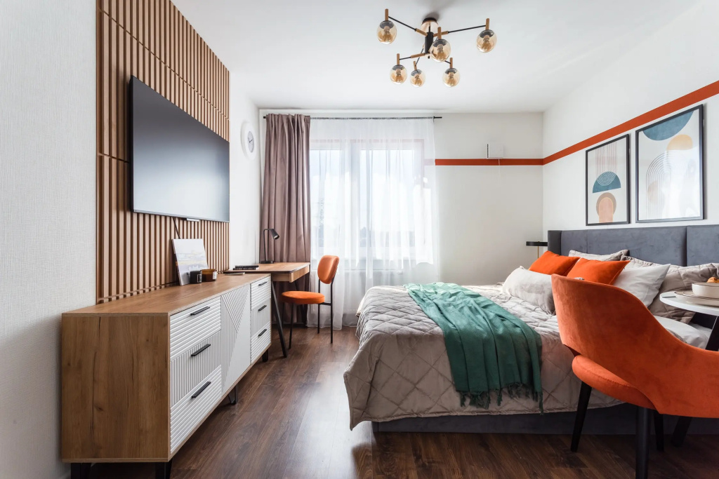 Квартира Уютная Eliza Home Рядом с Метро Автово