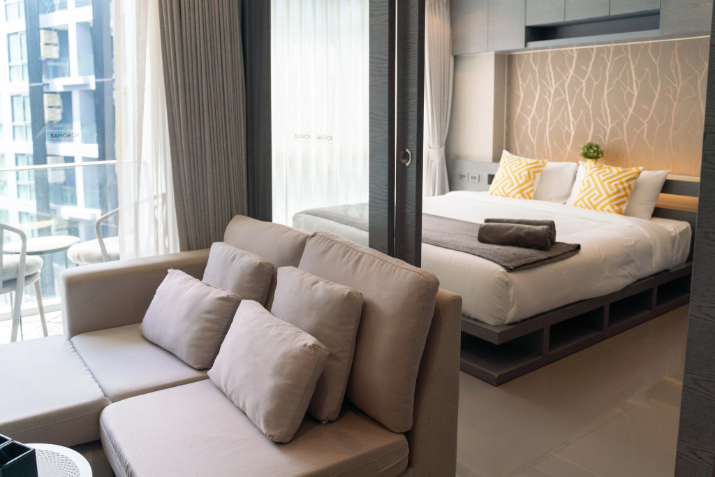 Квартира Amazing 1Bdr Kamala CityGate 3 Pools Coworking