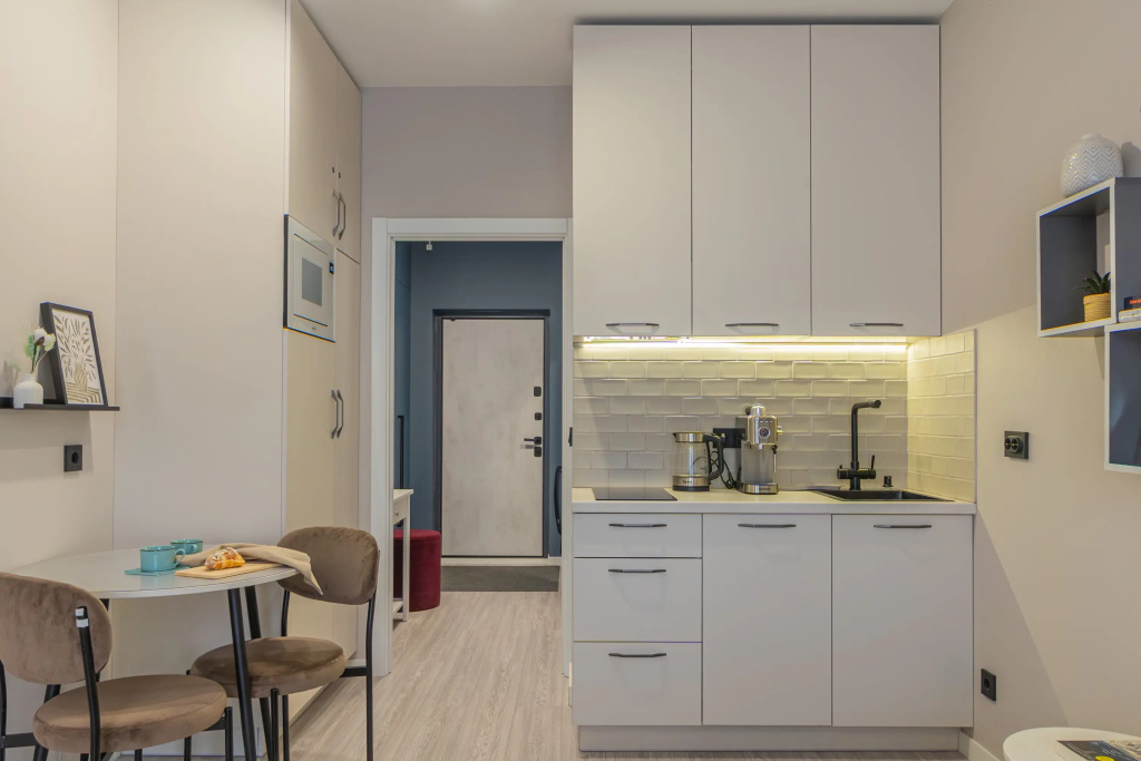 Апартаменты Aquamarine Resort в доме с бассейном в Сестрорецке
