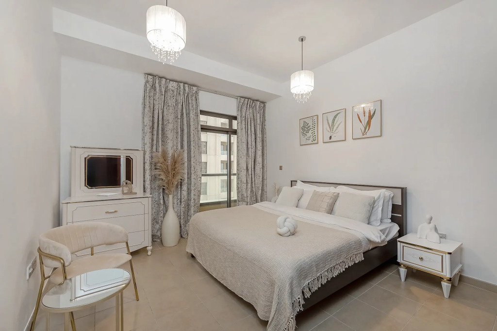 Апартаменты Beautiful 2BR at Amwaj 4