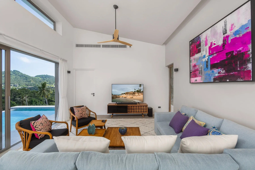 Вилла Top View Bo Phut Samui 4BR Sea View Luxury Retreat