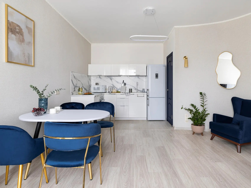 Квартира Myhome Yourhome на Кораблестроителей 32 к.3