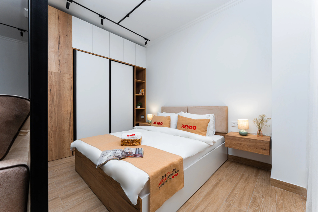 Апартаменты KeyGo #0161, 1 Bedroom, Designed with Balcony