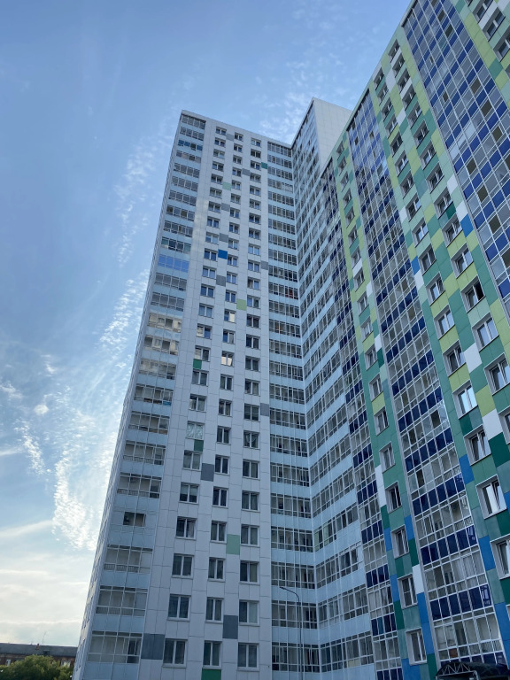 Квартира на 25 этаже с красивым видом на город