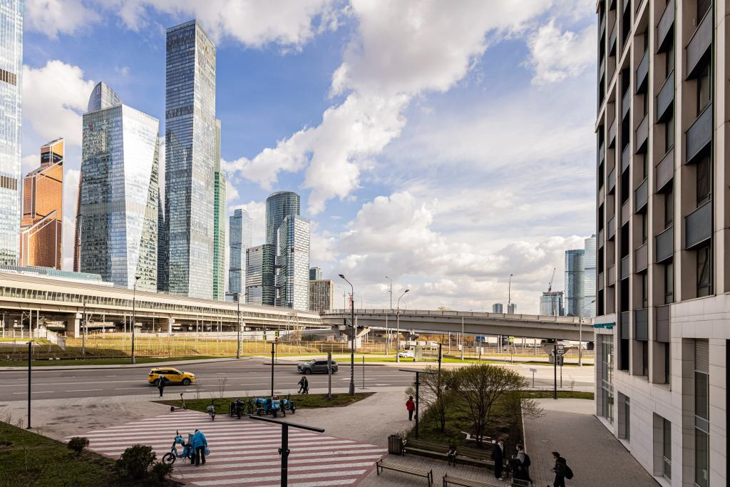 Апартаменты Smart Apart видовые в 5 минутах от Москва-Сити для 5 гостей