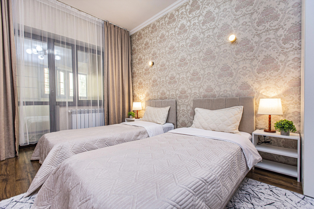 Квартира 3-ком квартира Bayhouse в ЖК Арай для 8-и гостей